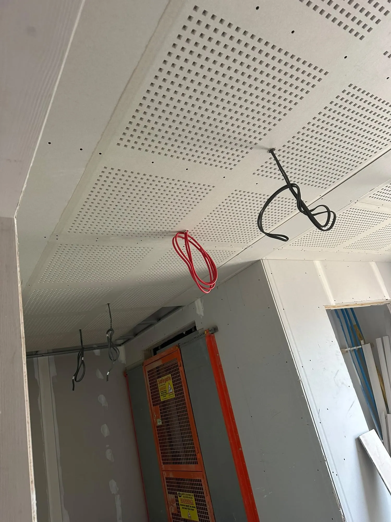 Ceiling work on one of our sites (5 of 9)