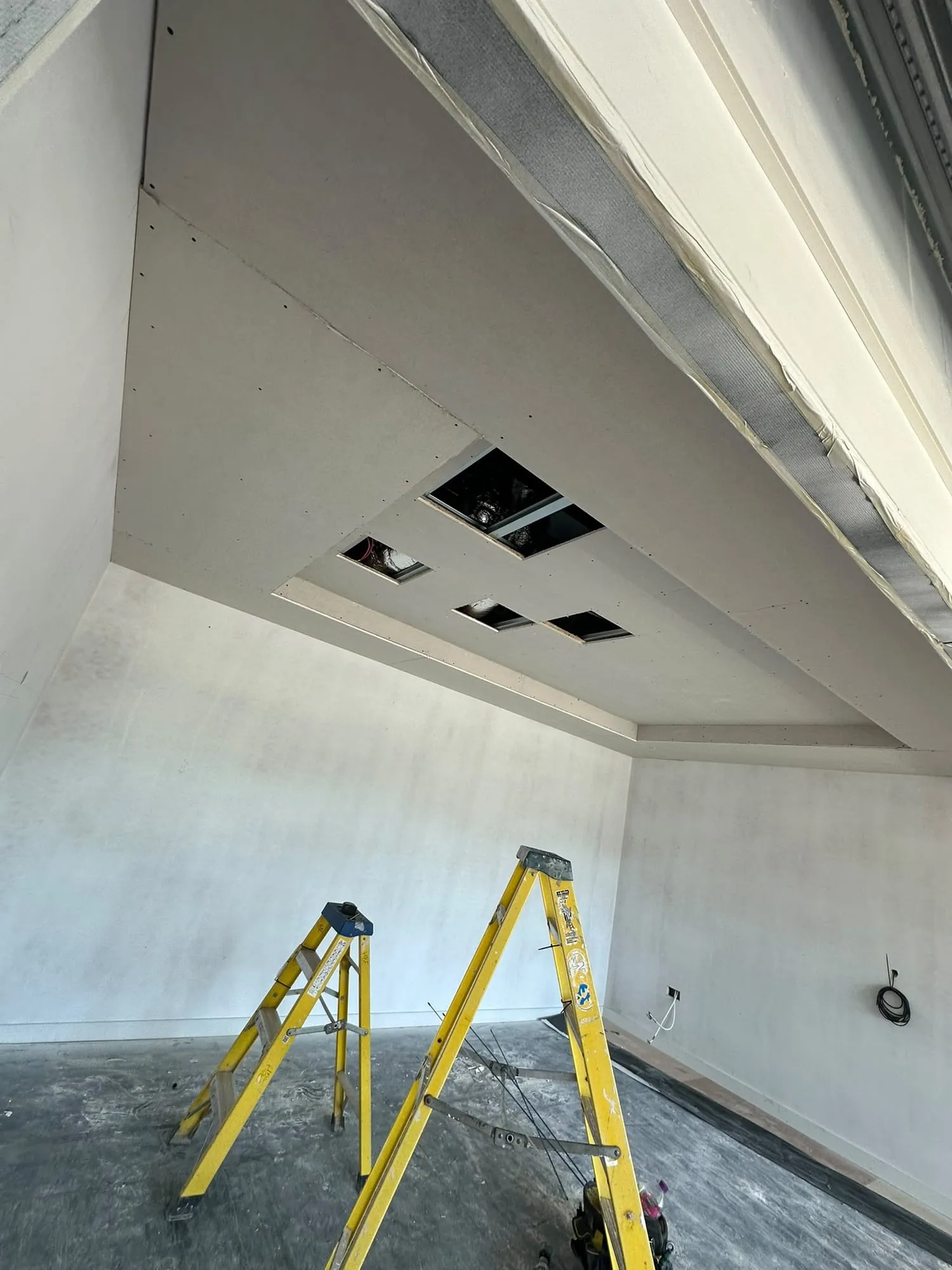 Ceiling work on one of our sites (7 of 9)
