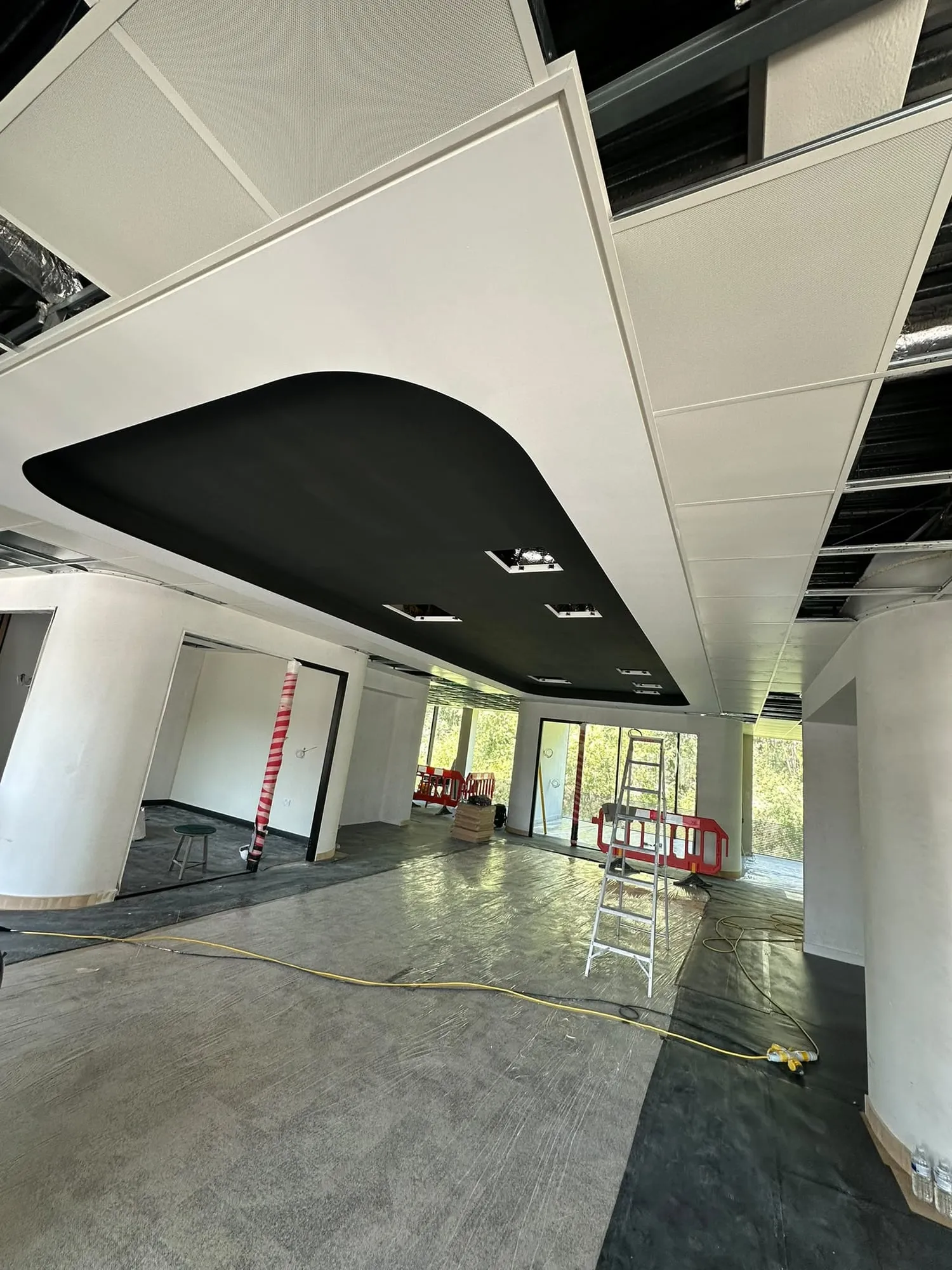 Ceiling work on one of our sites (9 of 9)