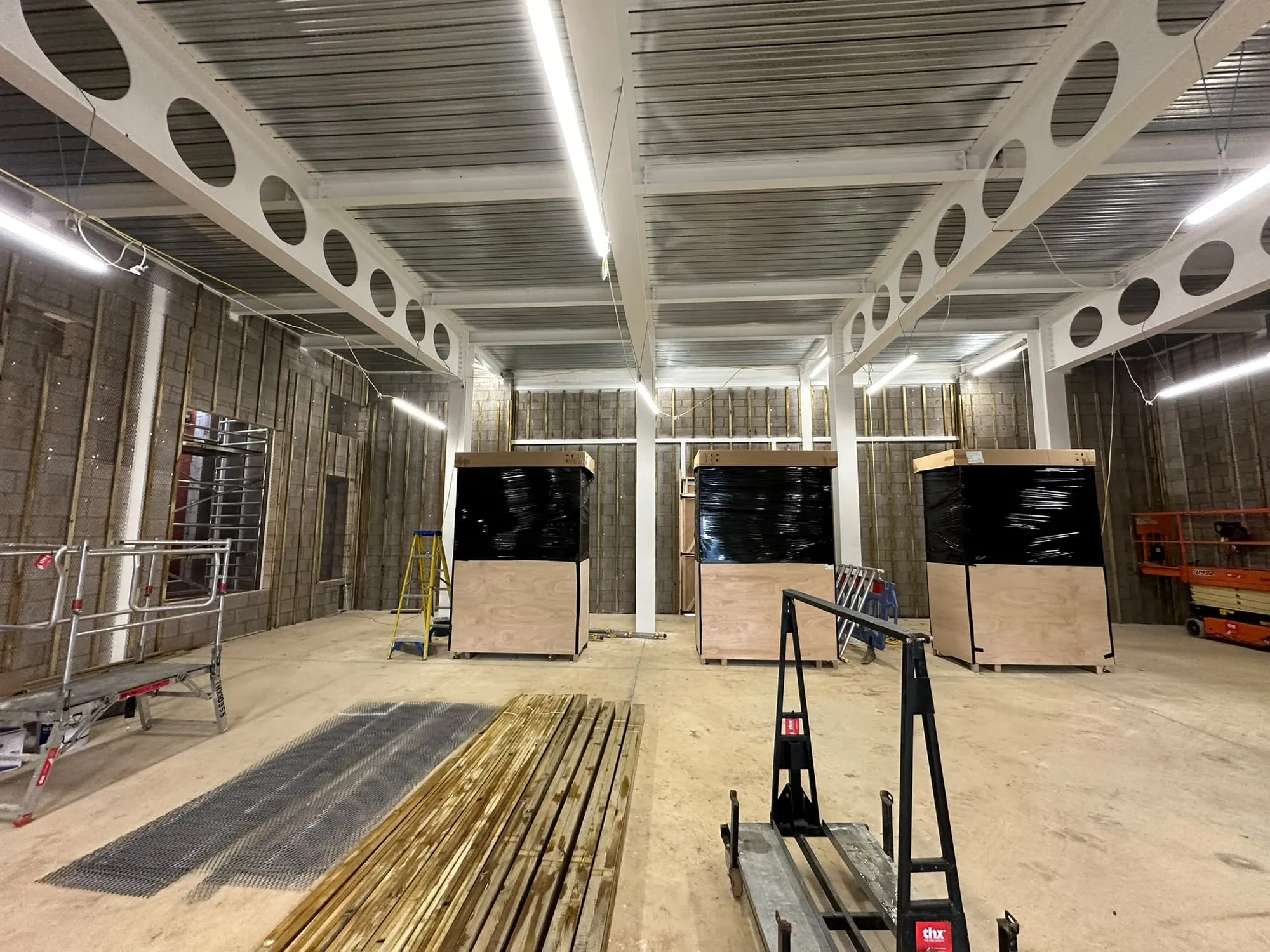 Insulated wall framing on one of our sites (2 of 4)