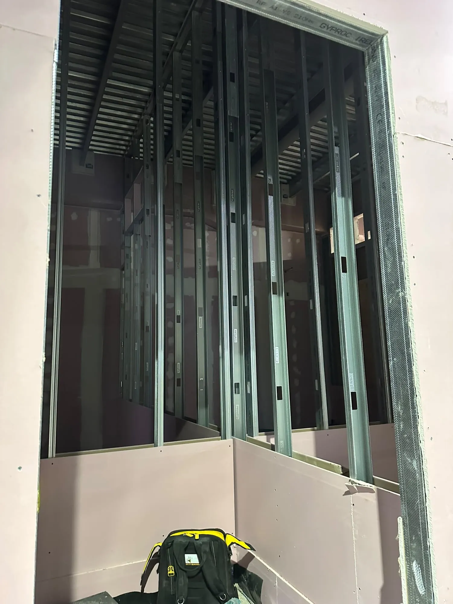 Metal stud framing on one of our sites (7 of 7)